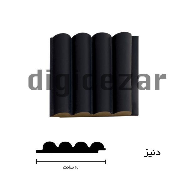 قالب دنیز رنگ مشکی