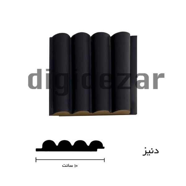 قالب دنیز رنگ مشکی