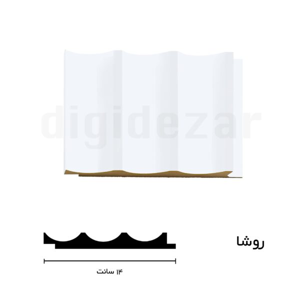 قالب روشا رنگ سفید
