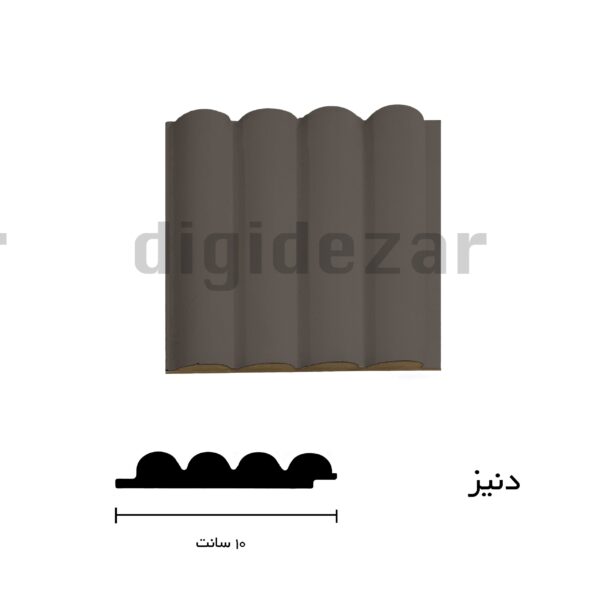 قالب دنیز رنگ فیلی