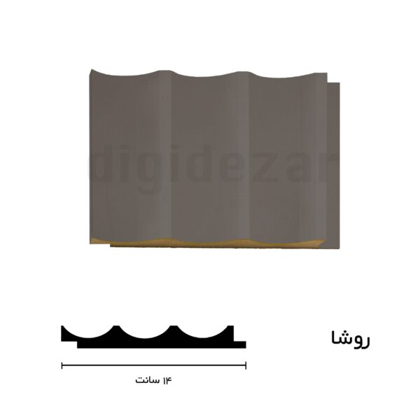 قالب روشا رنگ فیلی
