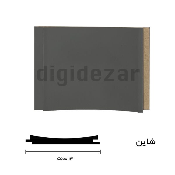 قالب شاین رنگ طوسی دودی