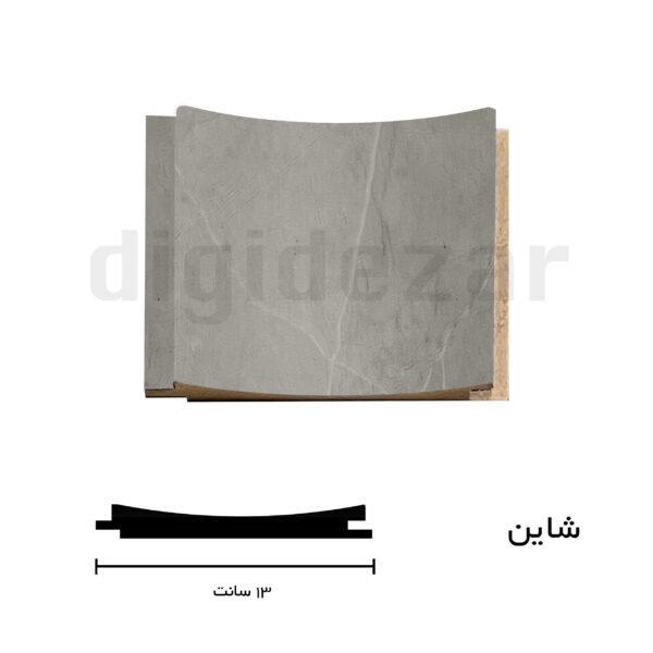 قالب شاین رنگ طوسی سنگی