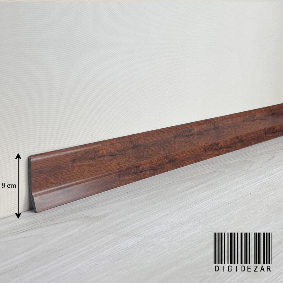 قرنیز پی وی سی رنگ فندق جنگلی تیره قرنیز پی وی سی رنگ فندق جنگلی تیره