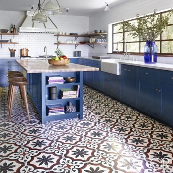 10 سبک مناسب برای کف آشپزخانه- سری 1